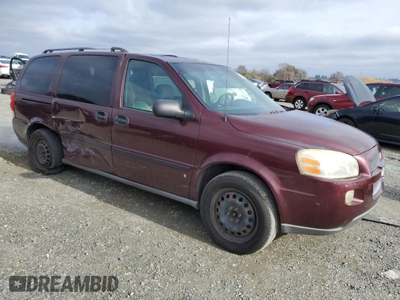 2006 Chevrolet Uplander LS Fleet with VIN 1GNDV23L36D236087, listed as a Copart auction lot 85338184 with 175,508 mi miles and Salvage Title. Bid and sale history available at carsss.com. Image 4.