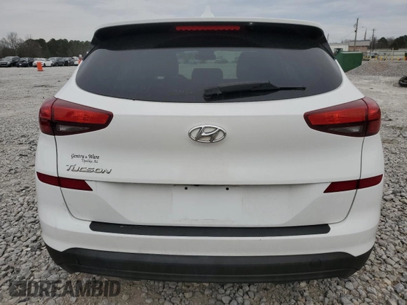 2019 Hyundai Tucson SE with VIN KM8J23A49KU018196, listed as a Copart auction lot 46933035 with 71,121 mi miles and Salvage Title. Bid and sale history available at carsss.com. Image 6.