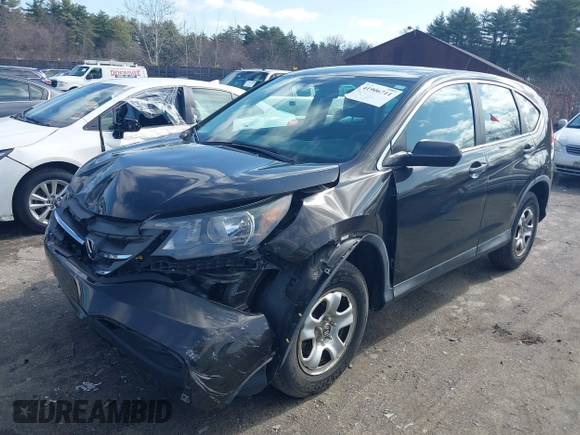 2014 Honda CR-V LX with VIN 2HKRM4H3XEH718344, listed as a IAAI auction lot 41906711 with 106,775 mi miles. Bid and sale history available at carsss.com. Image 17.