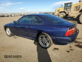 1992 BMW 8 Series z VIN WBAEG1310NCB42639, wystawiony jako Copart lot #84080164 z przebiegiem 99 014 mil mil oraz Czysty tytuł • Clean title. Historia ofert i sprzedaży dostępna na DreamBid. Obrazek 2.