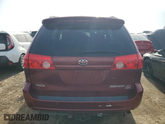 2009 Toyota Sienna XLE with VIN 5TDBK22C79S025901, listed as a Copart auction lot 48761315 with 171,128 mi miles and Salvage Title. Bid and sale history available at DreamBid. Image 6.