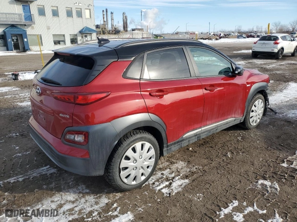 2020 Hyundai Kona Electric SEL with VIN KM8K23AG2LU067417, listed as a Copart auction lot 83149744 with 98,141 mi miles and Salvage Title. Bid and sale history available at carsss.com. Image 3.