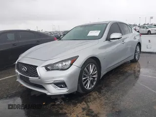 2018 Infiniti Q50 Luxe with VIN JN1EV7AP9JM362191, listed as a IAAI auction lot 41777017 with 80,394 mi miles and . Bid and sale history available at carsss.com. Image 17.