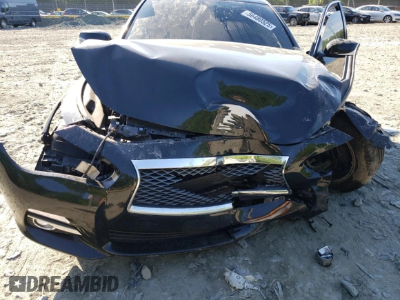 2017 Infiniti Q50 Premium with VIN JN1EV7AR2HM838907, listed as a Copart auction lot 56480525 with 161,304 mi miles and Salvage title. Bid and sale history available at DreamBid. Image 11.