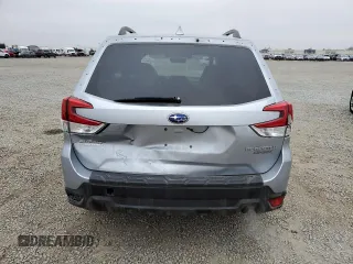 2021 Subaru Forester with VIN JF2SKADCXMH430804, listed as a Copart auction lot 55349985 with 45,167 mi miles and Salvage title. Bid and sale history available at DreamBid. Image 6.