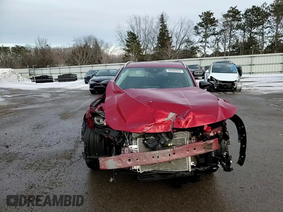 2024 Mazda CX-50 2.5 Turbo with VIN 7MMVABXY3RN239584, listed as a Copart auction lot 88502025 with Not Provided miles and Salvage Title. Bid and sale history available at DreamBid. Image 11.