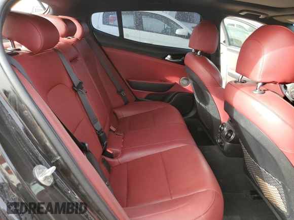 2020 Kia Stinger GT-Line with VIN KNAE15LA6L6086949, listed as a Copart auction lot 47809245 with 69,586 mi miles and Salvage Title. Bid and sale history available at DreamBid. Image 10.