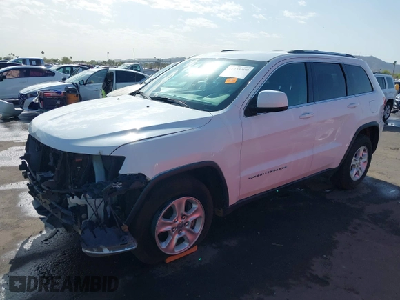 2014 Jeep Grand Cherokee Laredo with VIN 1C4RJEAG3EC125478, listed as a IAAI auction lot 41938499 with 167,588 mi miles and . Bid and sale history available at DreamBid. Image 17.