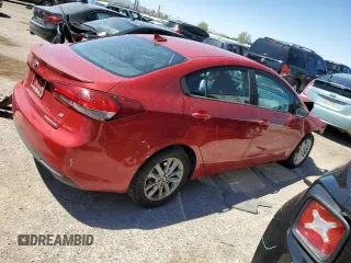 2017 Kia Forte S with VIN 3KPFL4A7XHE039847, listed as a Copart auction lot 70060934 with 87,867 mi miles and Salvage Title. Bid and sale history available at DreamBid. Image 3.