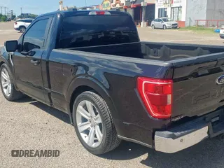2021 Ford F-150 XL with VIN 1FTMF1C51MKD73149, listed as a Copart auction lot 65839105 with 95,957 mi miles and Clean title. Bid and sale history available at DreamBid. Image 3.