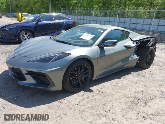 2024 Chevrolet Corvette 2LT z VIN 1G1YB2D43R5105307, wystawiony jako IAAI lot #42060470 z przebiegiem 9 400 mil mil oraz . Historia ofert i sprzedaży dostępna na DreamBid. Obrazek 21.
