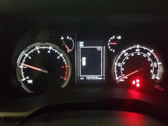 2022 Toyota 4Runner TRD Off Road Premium with VIN JTERU5JR0N5972743, listed as a Copart auction lot 44422585 with 107,559 mi miles and Salvage Title. Bid and sale history available at DreamBid. Image 9.