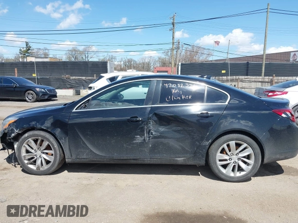 2015 Buick Regal Premium I with VIN 2G4GN5EX6F9208123, listed as a IAAI auction lot 42082556 with 168,725 mi miles. Bid and sale history available at carsss.com. Image 15.