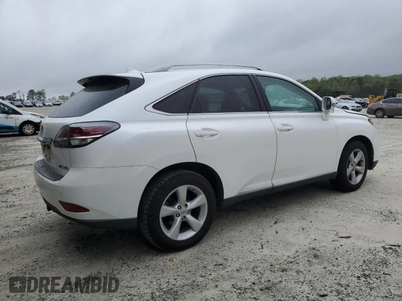 2014 Lexus RX 350 with VIN 2T2BK1BA8EC231803, listed as a Copart auction lot 51047035 with 123,722 mi miles and Salvage Title. Bid and sale history available at DreamBid. Image 3.