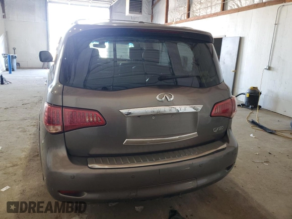 2014 Infiniti QX80 with VIN JN8AZ2NE0E9061737, listed as a Copart auction lot 61926565 with Not provided miles and Clean title. Bid and sale history available at DreamBid. Image 6.