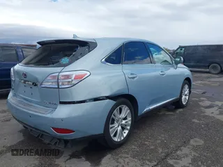 2010 Lexus RX 450h with VIN JTJZB1BA1A2401721, listed as a IAAI auction lot 41732065 with 119,697 mi miles and . Bid and sale history available at DreamBid. Image 4.
