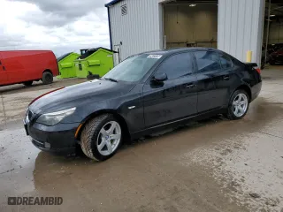 2008 BMW 5 Series 535xi with VIN WBANV93508CZ62308, listed as a Copart auction lot 78413124 with 127,759 mi miles and Clean Title. Bid and sale history available at carsss.com. Image 1.