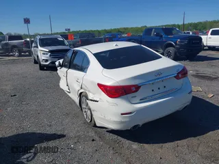 2015 Infiniti Q50 z VIN JN1BV7AR9FM413538, wystawiony jako IAAI lot #42115540 z przebiegiem 116 620 mil mil oraz . Historia ofert i sprzedaży dostępna na DreamBid. Obrazek 3.