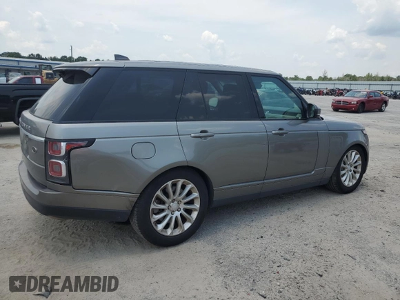 2018 Land Rover Range Rover HSE с VIN SALGS2SV8JA394333, выставлен на аукционе Copart как лот 55092455 с пробегом 69 603 миль миль и Чистый • Clean title. История ставок и продаж доступна на DreamBid. Изображение 3.