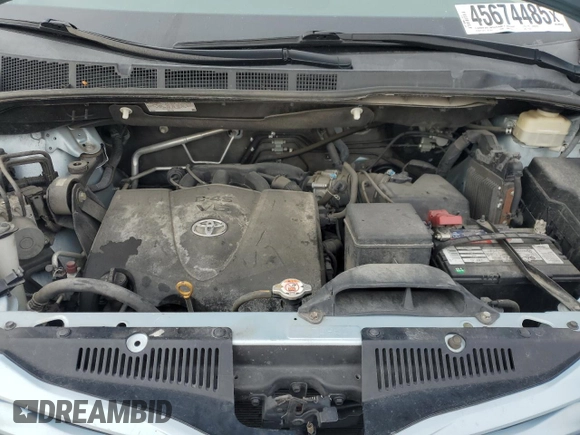 2017 Toyota Sienna LE Auto Access Seat with VIN 5TDKZ3DC6HS772323, listed as a Copart auction lot 45674485 with 50,613 mi miles and Salvage Title. Bid and sale history available at carsss.com. Image 13.