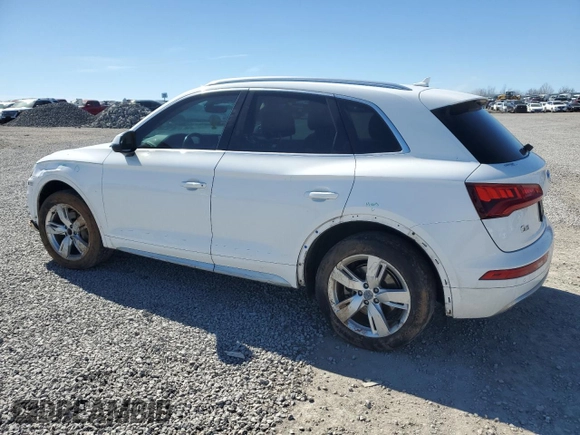2019 Audi Q5 Premium Plus with VIN WA1BNAFYXK2036146, listed as a Copart auction lot 47342835 with 76,817 mi miles and Salvage Title. Bid and sale history available at carsss.com. Image 2.