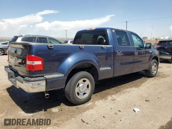 2006 Ford F-150 XLT with VIN 1FTRW02W56KC82964, listed as a Copart auction lot 60256395 with 154,526 mi miles and Salvage title. Bid and sale history available at DreamBid. Image 3.