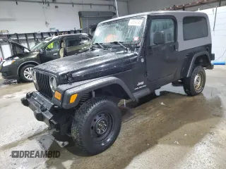 2005 Jeep Wrangler Unlimited with VIN 1J4FA44SX5P315486, listed as a Copart auction lot 46854145 with 199,585 mi miles and Salvage Title. Bid and sale history available at carsss.com. Image 1.