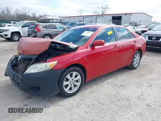 2011 Toyota Camry LE with VIN 4T4BF3EK9BR198805, listed as a IAAI auction lot 41928054 with 206,409 mi miles. Bid and sale history available at carsss.com. Image 2.