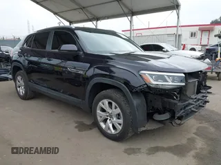 2021 Volkswagen Atlas S with VIN 1V2AC2CA3MC224104, listed as a IAAI auction lot 42500452 with 54,766 mi miles and . Bid and sale history available at DreamBid. Image 1.