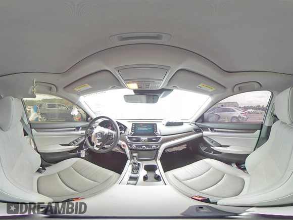 2019 Honda Accord EX-L with VIN 1HGCV1F55KA098027, listed as a Copart auction lot 50903525 with 61,514 mi miles and Salvage title. Bid and sale history available at DreamBid. Image 12.