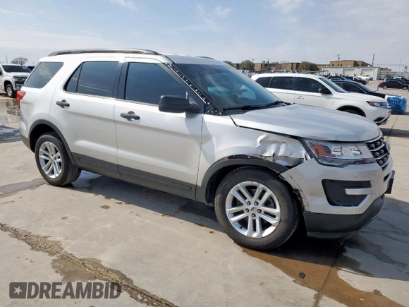 2016 Ford Explorer with VIN 1FM5K8B89GGB76561, listed as a Copart auction lot 45523945 with 38,037 mi miles and Salvage title. Bid and sale history available at DreamBid. Image 4.