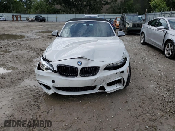 2017 BMW 2 Series M240i xDrive with VIN WBA2L3C33HV667390, listed as a Copart auction lot 71800544 with 78,366 mi miles and Salvage Title. Bid and sale history available at carsss.com. Image 5.