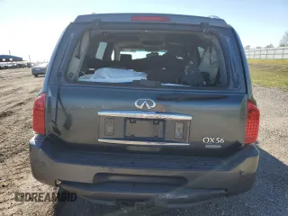 2008 Infiniti QX56 with VIN 5N3AA08D58N907367, listed as a Copart auction lot 47493095 with Not provided miles and Salvage title. Bid and sale history available at DreamBid. Image 6.