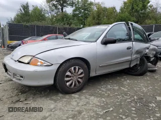 2001 Chevrolet Cavalier with VIN 1G1JC524X17171526, listed as a Copart auction lot 74582574 with 120,945 mi miles and Salvage Title. Bid and sale history available at carsss.com. Image 1.