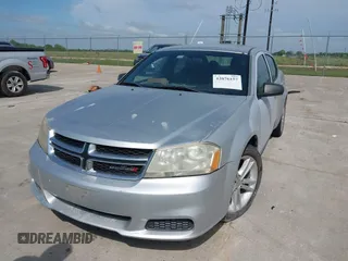 2012 Dodge Avenger SE with VIN 1C3CDZAB5CN259262, listed as a IAAI auction lot 42076157 with 146,310 mi miles. Bid and sale history available at carsss.com. Image 6.
