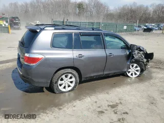 2012 Toyota Highlander with VIN 5TDBK3EH8CS156453, listed as a Copart auction lot 49958205 with 58,602 mi miles and Salvage Title. Bid and sale history available at carsss.com. Image 3.