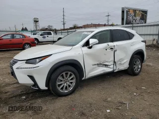 2019 Lexus NX with VIN JTJBARBZ5K2216128, listed as a Copart auction lot 43373435 with 29,418 mi miles and Salvage Title. Bid and sale history available at carsss.com. Image 1.