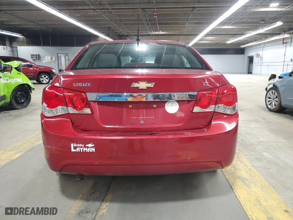 2012 Chevrolet Cruze LT w/1LT with VIN 1G1PF5SC3C7185988, listed as a Copart auction lot 51625105 with 108,953 mi miles and Clean Title. Bid and sale history available at carsss.com. Image 6.