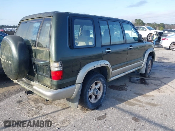 2000 Isuzu Trooper S z VIN JACDS58X9Y7J08094, wystawiony jako IAAI lot #41818546 z przebiegiem 154 927 mil mil oraz . Historia ofert i sprzedaży dostępna na DreamBid. Obrazek 4.