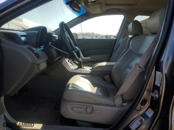 2008 Acura RDX Tech Pkg with VIN 5J8TB18578A012019, listed as a Copart auction lot 48588655 with 188,211 mi miles and Salvage Title. Bid and sale history available at carsss.com. Image 7.