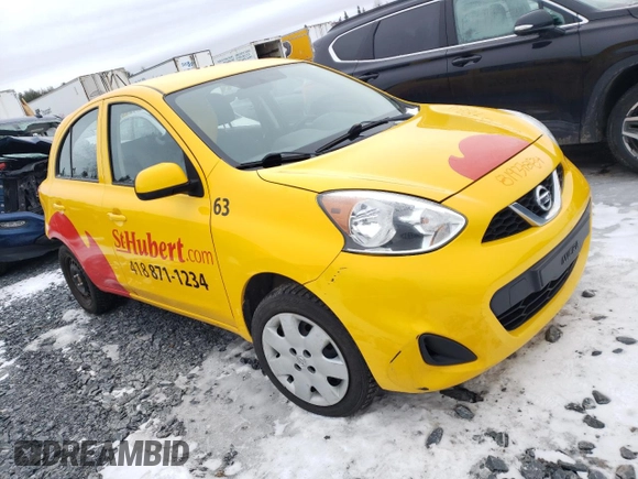 2018 Nissan Micra S z VIN 3N1CK3CP8JL257318, wystawiony jako Copart lot #81937884 z przebiegiem 87 948 mil mil oraz Szkody całkowita. Historia ofert i sprzedaży dostępna na DreamBid. Obrazek 4.