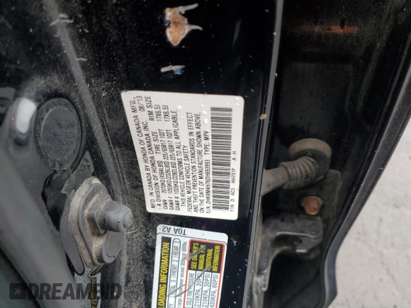 2013 Honda CR-V EX-L z VIN 2HKRM4H76DH693993, wystawiony jako Copart lot #58356595 z przebiegiem 150 925 mil mil oraz Szkody całkowita. Historia ofert i sprzedaży dostępna na DreamBid. Obrazek 13.