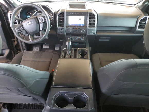 2020 Ford F-150 XL with VIN 1FTEW1EP0LKE96622, listed as a Copart auction lot 61238555 with 52,527 mi miles and Salvage title. Bid and sale history available at DreamBid. Image 8.