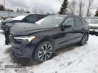 2025 Volvo XC60 z VIN LYVM12RC4SB009961, wystawiony jako Copart lot #41608945 z przebiegiem 314 mil mil oraz Szkoda całkowita • Salvage title. Historia ofert i sprzedaży dostępna na DreamBid. Obrazek 1.