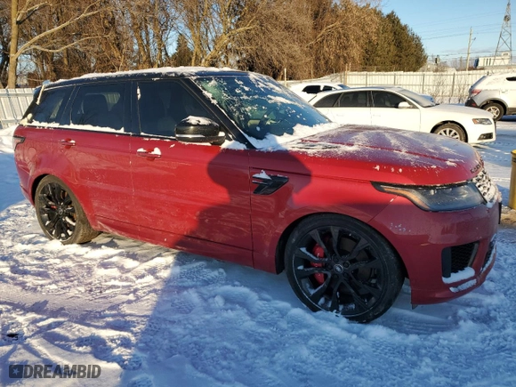 2019 Land Rover Range Rover Sport HST with VIN SALWS2SU0KA867128, listed as a Copart auction lot 41358255 with 64,203 mi miles and Clean Title. Bid and sale history available at carsss.com. Image 4.