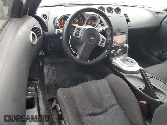 2008 Nissan 350Z Enthusiast with VIN JN1BZ34E88M752591, listed as a Copart auction lot 43454145 with 109,662 mi miles and Salvage Title. Bid and sale history available at carsss.com. Image 8.