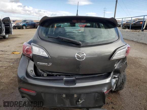 2011 Mazda 3 s Sport with VIN JM1BL1K52B1439356, listed as a Copart auction lot 48716045 with 139,093 mi miles and Salvage Title. Bid and sale history available at carsss.com. Image 6.