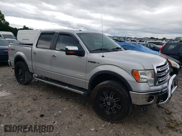 2013 Ford F-150 XL with VIN 1FTFW1ET6DKE85675, listed as a Copart auction lot 58386735 with 139,616 mi miles and Clean title. Bid and sale history available at DreamBid. Image 4.