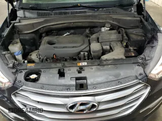 2017 Hyundai Santa Fe 2.4L z VIN 5NMZUDLB7HH027319, wystawiony jako Copart lot #58259575 z przebiegiem 114 812 mil mil oraz Szkoda całkowita • Salvage title. Historia ofert i sprzedaży dostępna na DreamBid. Obrazek 12.