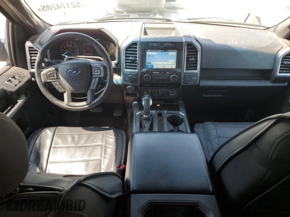 2016 Ford F-150 XL with VIN 1FTEX1CP6GKF03806, listed as a Copart auction lot 52174285 with 120,826 mi miles and Salvage Title. Bid and sale history available at carsss.com. Image 8.